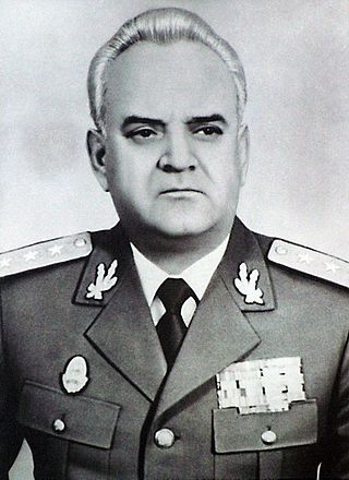 <span class="mw-page-title-main">Vasile Milea</span> Romanian general and politician (1927–1989)