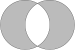 Thumbnail for File:Vesica Piscis.svg