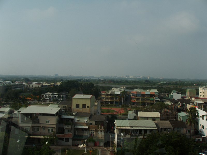 File:View from the fromer Anping Lighthouse.jpg