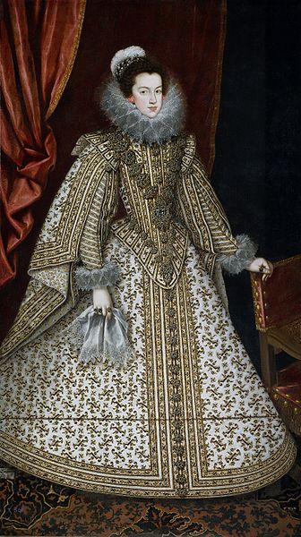 File:Villandrando Isabel de Borbón Lienzo. 201 x 115 cm. Museo del Prado.jpg