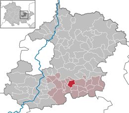 Waltersdorf - Harta