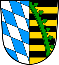 Coat of arms of the district of Coburg