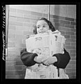 Washington schoolchild brings a load of scrap paper 8c34773v.jpg