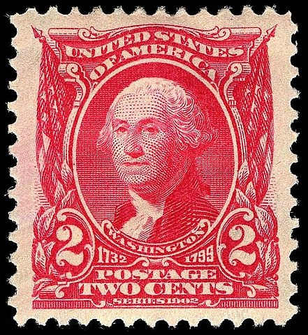 https://upload.wikimedia.org/wikipedia/commons/thumb/b/bd/Washington_stamp_2c_1903_issue.JPG/441px-Washington_stamp_2c_1903_issue.JPG
