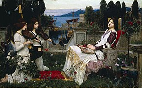 Waterhouse, John William - Saint Cecilia - 1895 .jpg