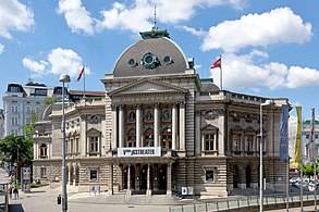 Volkstheater in Wenen, (1889)