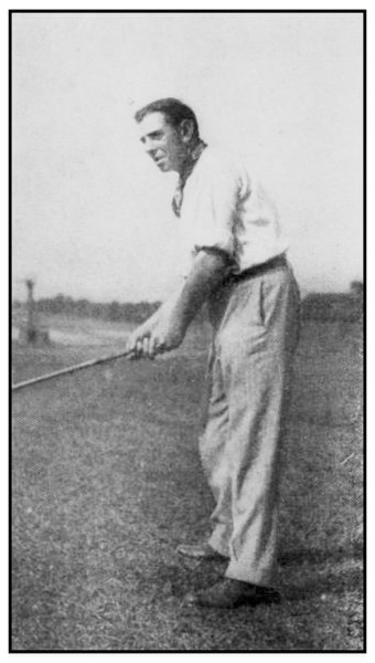 Anderson at the 1909 Western Open
