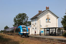 XGC en gare de Saint-Hilaire-de-Riez (2013)