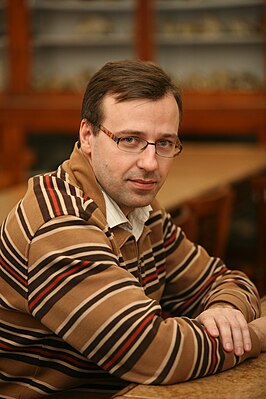 Егор Борисович на кафедре зоологии позвоночных, СПбГУ, 2010 год