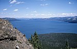 Lake as seen from Two Ocean Plateau looking north, 1963