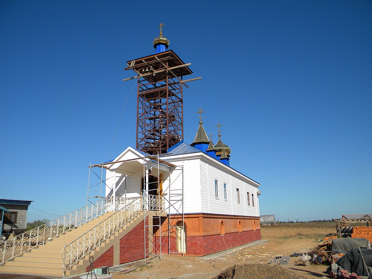 Храм в Ильинке Астраханской области