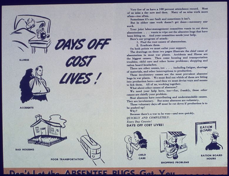 File:"Days Off Cost Lives" - NARA - 513964.jpg