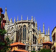 Ábside de la catedral de León