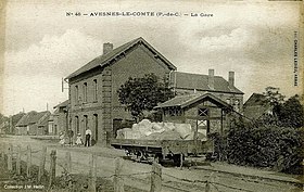 Szemléltető kép az Avesnes-le-Comte állomásról