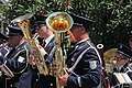 Deutsch: Auftritt des Musikvereins Hirtenberg am Herbert von Karajanplatz