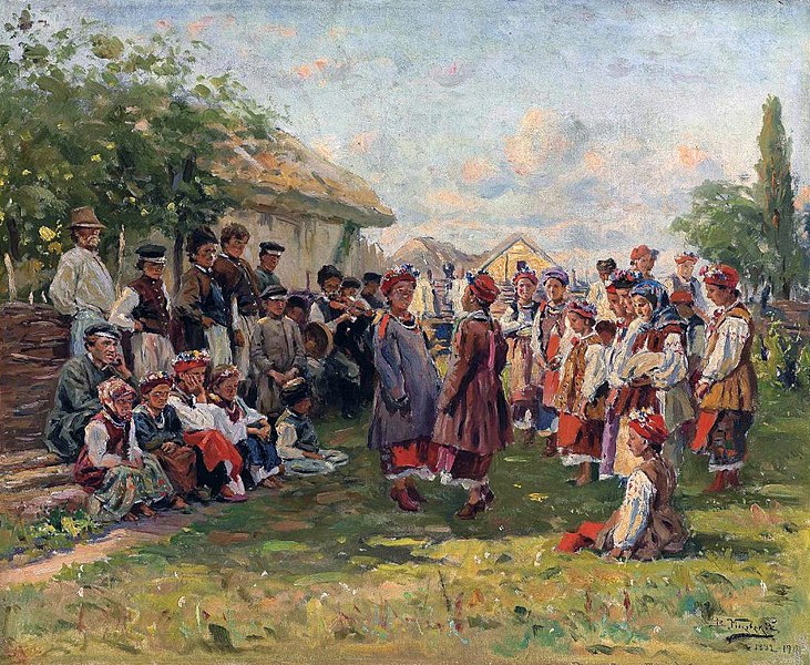 File:Володимир Маковський. Україна. Vladimir Makovsky. Ukrainean Village.jpg