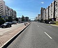 Pohled směrem k ulici Vorošilov