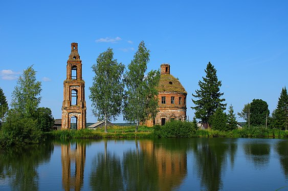 Богоявленская церковь в Головинском, Костромская область Автор — Маргарита Глушкова