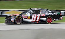 Cassill at Road America in June 2014 01 Landon Cassill pan NASCAR Nationwide 2014 Gardner Denver 200 at Road America.jpg