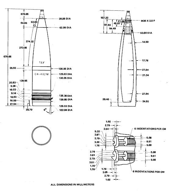 130 мм в м