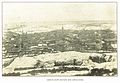 Miestelio žiemos vaizdas iš šiaurinės pusės XIX a. pab.