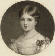 La princesa Victoria de Kent (futura reina Victoria), niña.