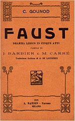 Faust (opera) üçün miniatür