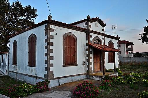 1931 building in Repanidi, Lemnos Greece