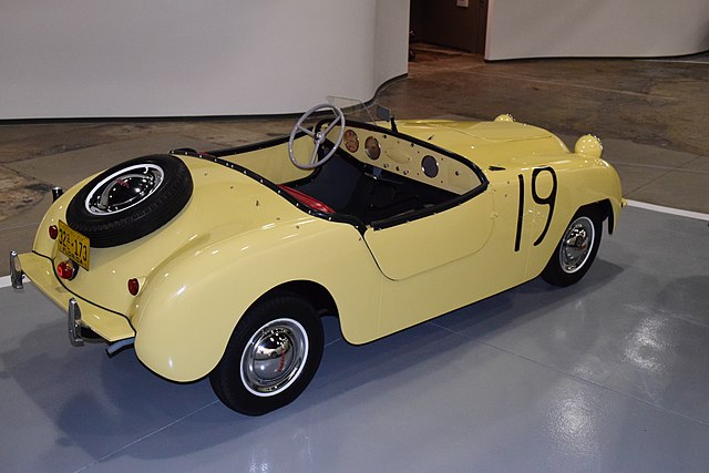 1949 Crosley Hot Shot that won the 1950 Sebring Race. On display at the Edge Motor Museum in Memphis, Tennessee.