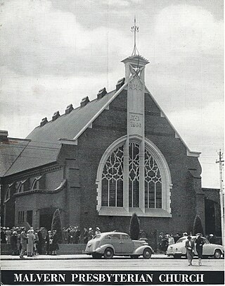 <span class="mw-page-title-main">Malvern Presbyterian Church</span> Church in Melbourne, Australia