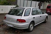 1995–1996 Subaru Impreza LX hatchback, (Australia)