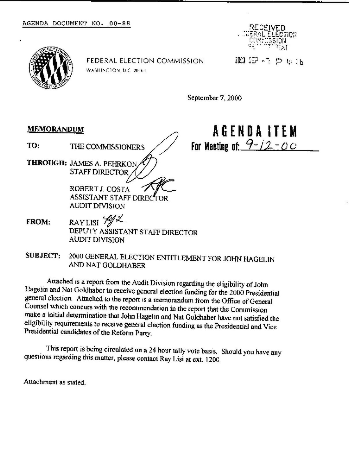 Memorandum. Memorandum on Security Assurances.