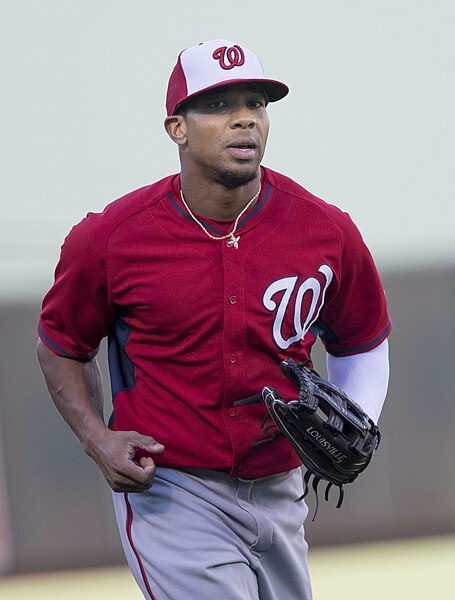 Revere with the Washington Nationals in 2016