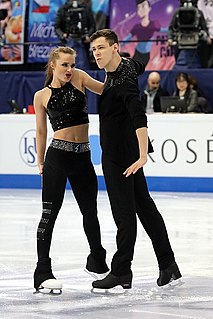 Anastasia Galyeta Ukrainian ice dancer