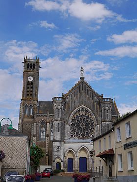 La chiesa abbaziale.