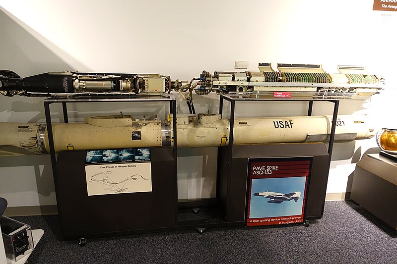 File:ASQ-153 Pave Spike system, view 1 - National Electronics Museum - DSC00517.JPG