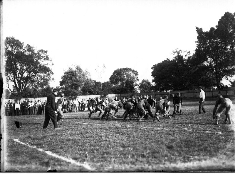 File:Action at Miami-Wilmington football game 1910 (3190650055).jpg