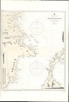 100px admiralty chart no 2636 north part of the strait of macassar%2c published 1878%2c large corrections to 1951
