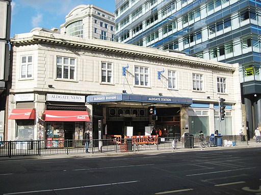 Aldgate station - geograph.org.uk - 1761514