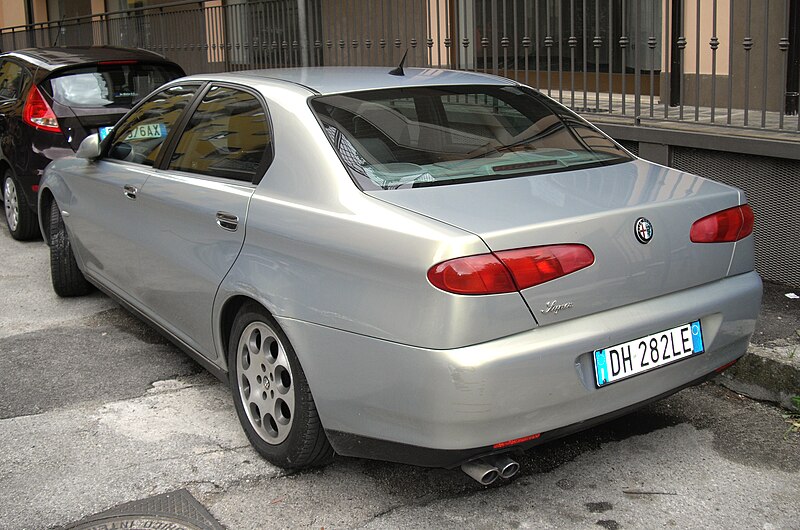 File:Alfa Romeo 166 rear.JPG