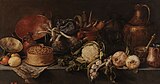 Antonio de Pereda: Stillleben mit Gemüse und Küchengeräten, um 1651, Museu Nacional de Arte Antiga, Lissabon