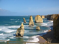 Прибережні скелі «Дванадцять апостолів», штат Вікторія, Австралія
