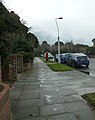 Approaching a postbox in Compton Avenue - geograph.org.uk - 2186115.jpg