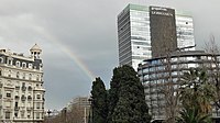 Arc de Sant Martí a la plaça Francesc Macià