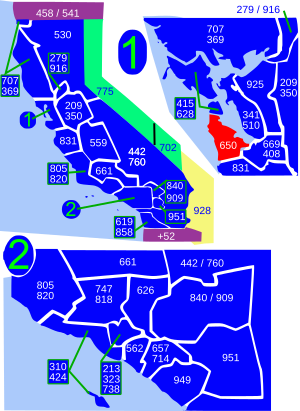 Area code 650