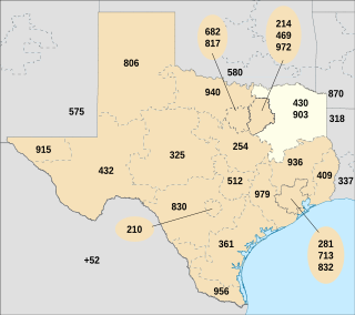 Area codes 903 and 430