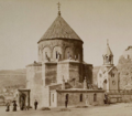 Die Kathedrale Ende des 19. Jahrhunderts.