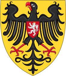 Arms of Charles IV as Holy Roman Emperor