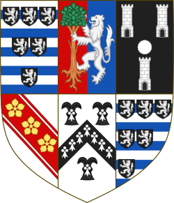 William Cecil, 1. baron Burghleys våpenskjold