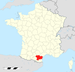 Aude departement locator map.svg